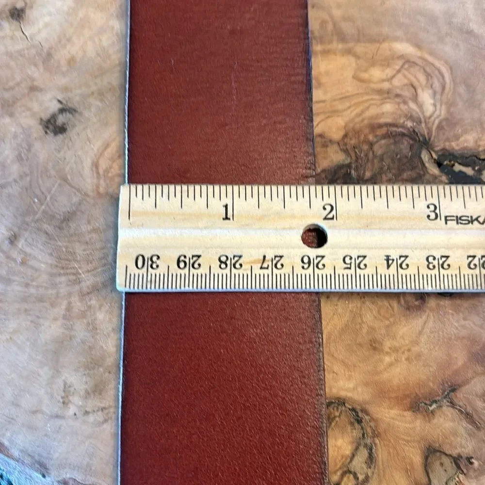 Chicos' Brown Sawyer Belt - M